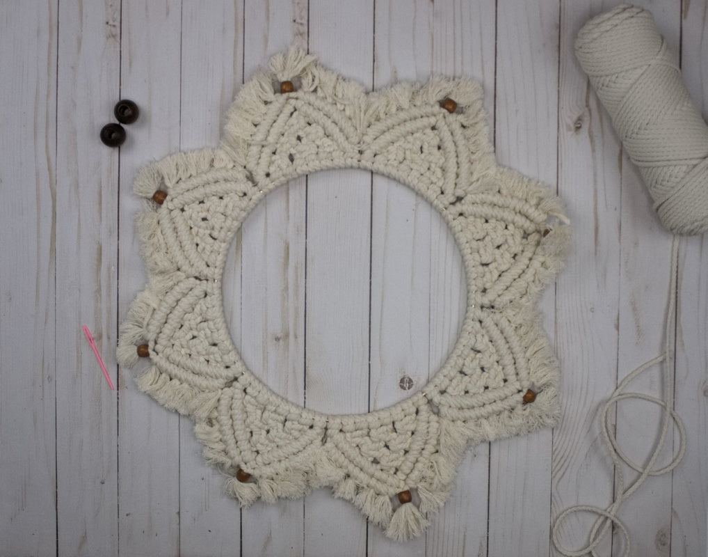 Macrame Mandala Wall Hanging Kit image 0