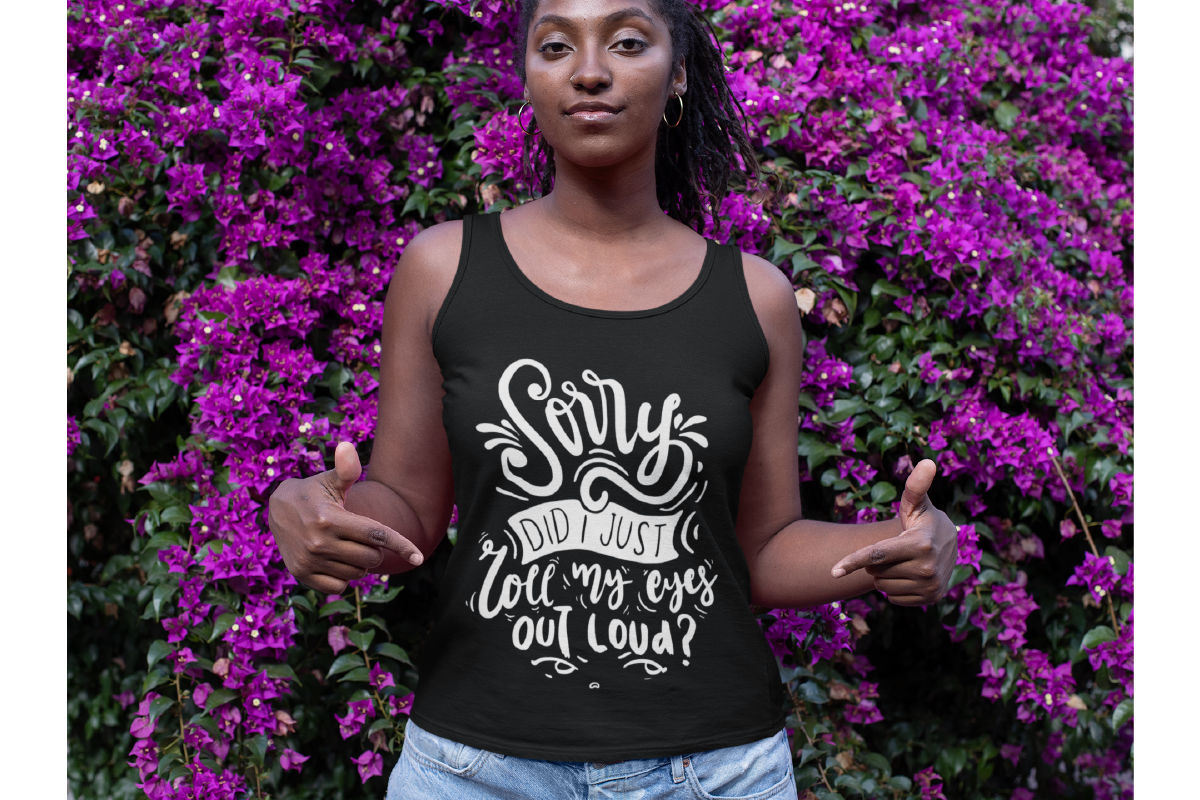 Gotta Luv Tees.  Yes, I'm Sassy - let your tank speak for you!