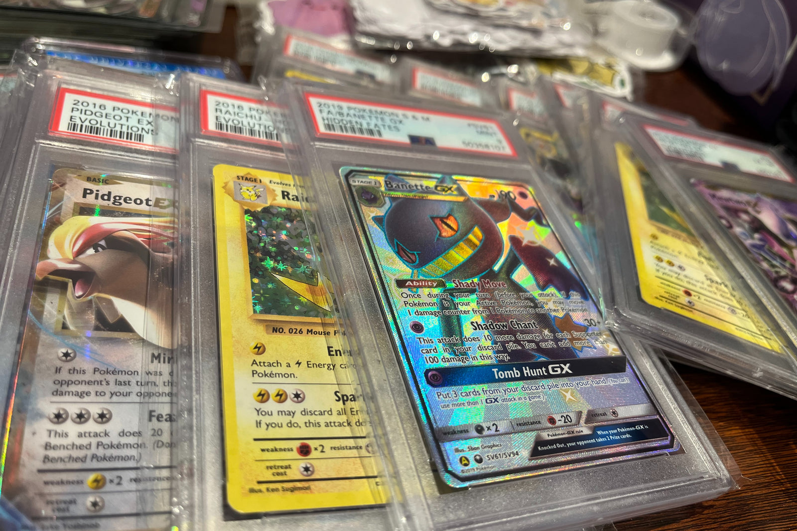 where to get pokemon cards graded near me 10 PSA CGC BGS Graded Pokemon Card Slab LOT ONLY Bulk Wholesale WOTC 1999+