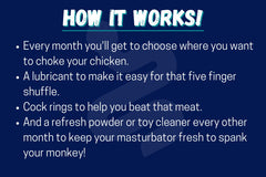 Charming Cobra - Your Monthly Masturbation Subscription Box