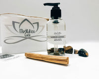 Natural + Vegan Crystal Infused MEDITATION Wellness Box | Self-Care for Body + Mind + Spirit