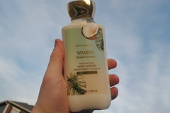 various bath and body works products, jade roller, peel of mask and bath and body works gigham candle.