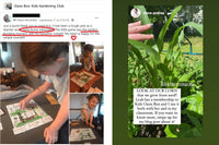 Oasis Box the Gardening subscription club for kids. Happy parents raving about the results of the Oasis Box on their kids and families.