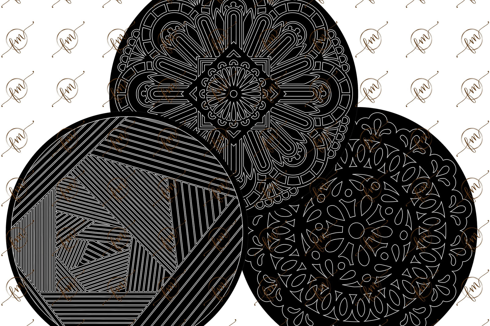 Adult Coloring with CirColoring Pages Kit #2