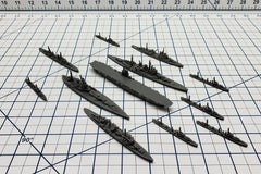 1:1800 Scale Naval Miniature Fleet Pack