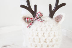 Holiday Marshmallow Mug Hat Tiered Tray Decor Box