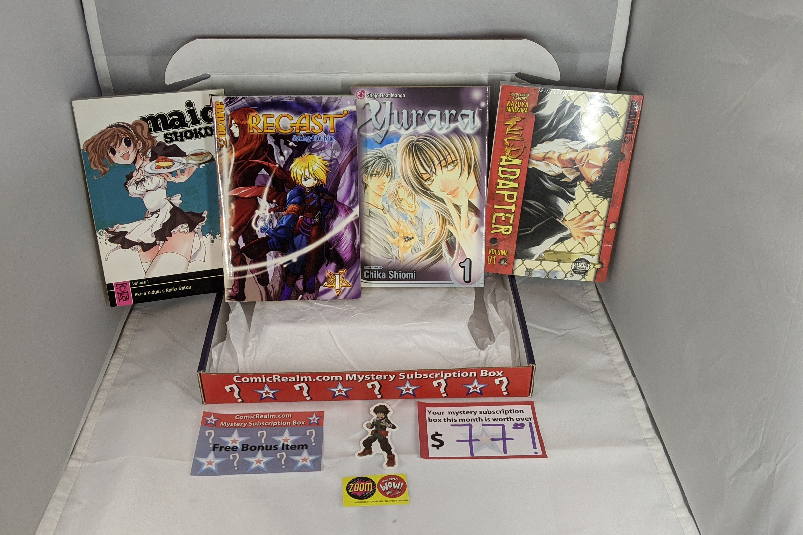 Manga Madness Bundle Subscription Box - Cratejoy