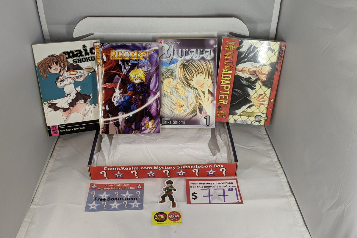 Manga Madness Bundle! 4 Mangas per box!!!!!