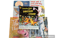 Kids Used Monthly Subscription Book Box Buy in crate joy today for $18.99, Get 5 picture books for a steal.