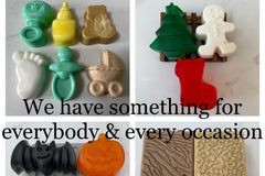 Send a gift with these custom handmade soaps! We cater to baby showers, bridal showers, holidays & parties! 