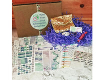 Monthly Functional Planner Sticker Subscription Box for Planners - Calendars, Happy Planner, Bullet Journal, Leafy Treetops, Pocket, A5, EC, TN, Hobonichi Weeks