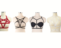 SILVER PLAN- 1 HARNESS BRA AND 1 CAGE BRA