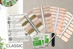 4pk Nail Wraps
