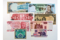 World paper money from Venture in History