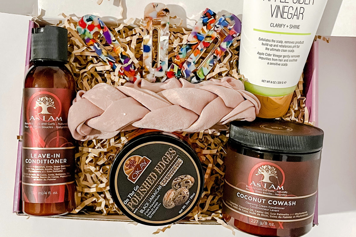 CURLICIOUS HAIR CARE AND ACCESSORIES BOX