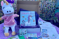Unicorn Lovers Book Set by Unicorn Jazz, With Unicorn Playtime Puppets, Coloring pages, Unicorn Headband, Curriculum and More!