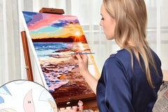 DIY Painting by Numbers Portraits