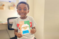 "OMG!!! This was such an amazing experience for all of us, including grandma." - Bimpe M. (A happy crafter enjoying our card-making craft.)