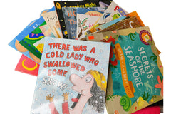 Kids Used Monthly Subscription Book Box Buy in crate joy today for $18.99, Get 5 picture books for a steal.