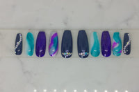 Luxury Fun Designed press on nails 2 sets per month