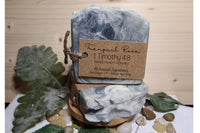All natural men's soap.  Luxury skin care with every shower.  Made in small batches, no chemicals or harsh additives. 