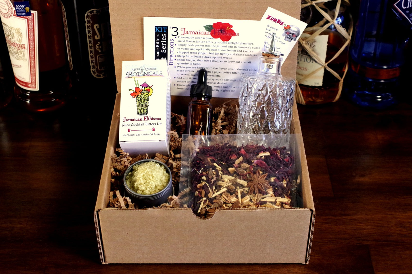 Homemade Cocktail Mixers Box