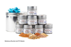 BBQ Bucket & Pit Master Gift Set  ,Barbecue Master Care Package