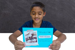 Adventure Club includes 4 reading + 4 hands-on activities. Our Food Activity offers local food and drink recipes.