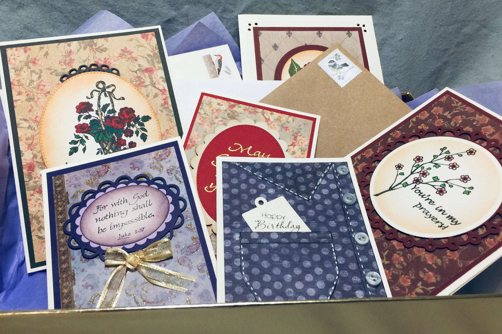 Monthly Greeting Card Box