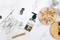 Natural + Vegan Crystal Infused MEDITATION Wellness Box | Self-Care for Body + Mind + Spirit