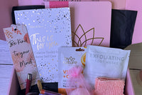 Unveil a world of inspiration, confidence, and success with our thoughtfully curated subscription box that celebrates the entrepreneurial.
