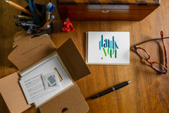 4 cards a month w/ stamps