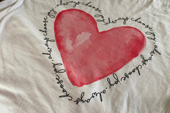 Our February tee is sooooo adorable!  This design is perfect for Valentines and all year long!  Order today! 