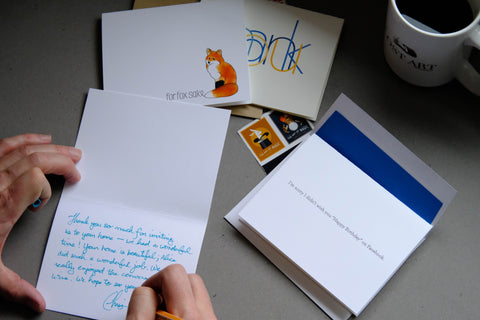 4 cards a month w/ stamps