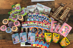 New toys added each month with a variety of themes. The latest most popular toys to fill your child's box with tons of fun!
