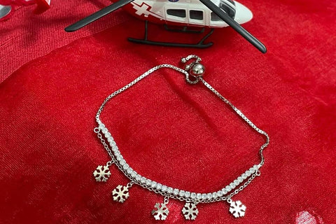 Pure silver jeweler necklace