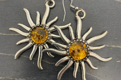 Monthly, hand-crafted pair of sustainable earrings from Iron Oxide & Art