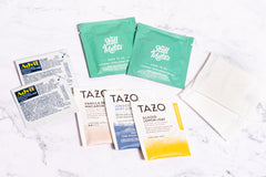 A Shark Week Survival Kit period subscription box featuring essential supplies for a comfortable and confident experience. 