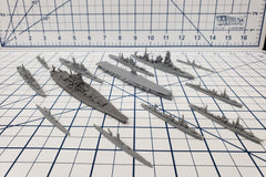1:1800 Scale Naval Miniature Fleet Pack
