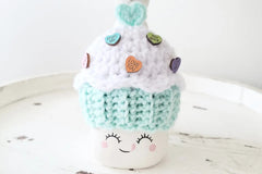 Seasonal Marshmallow Mug Hat Farmhouse Tiered Tray Decor Box