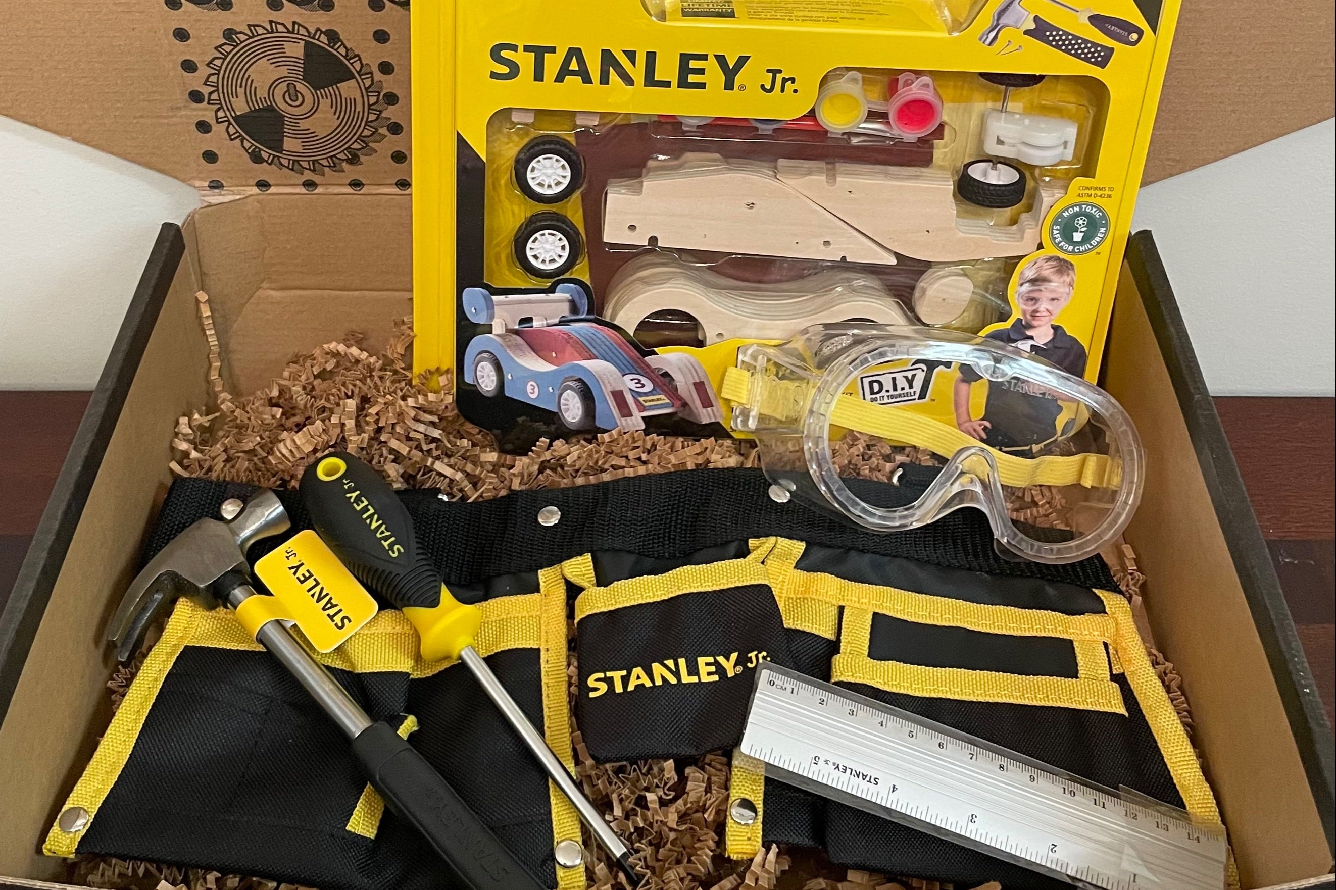 Stanley Jr. 3 Piece Garden Toolset - Black, Yellow