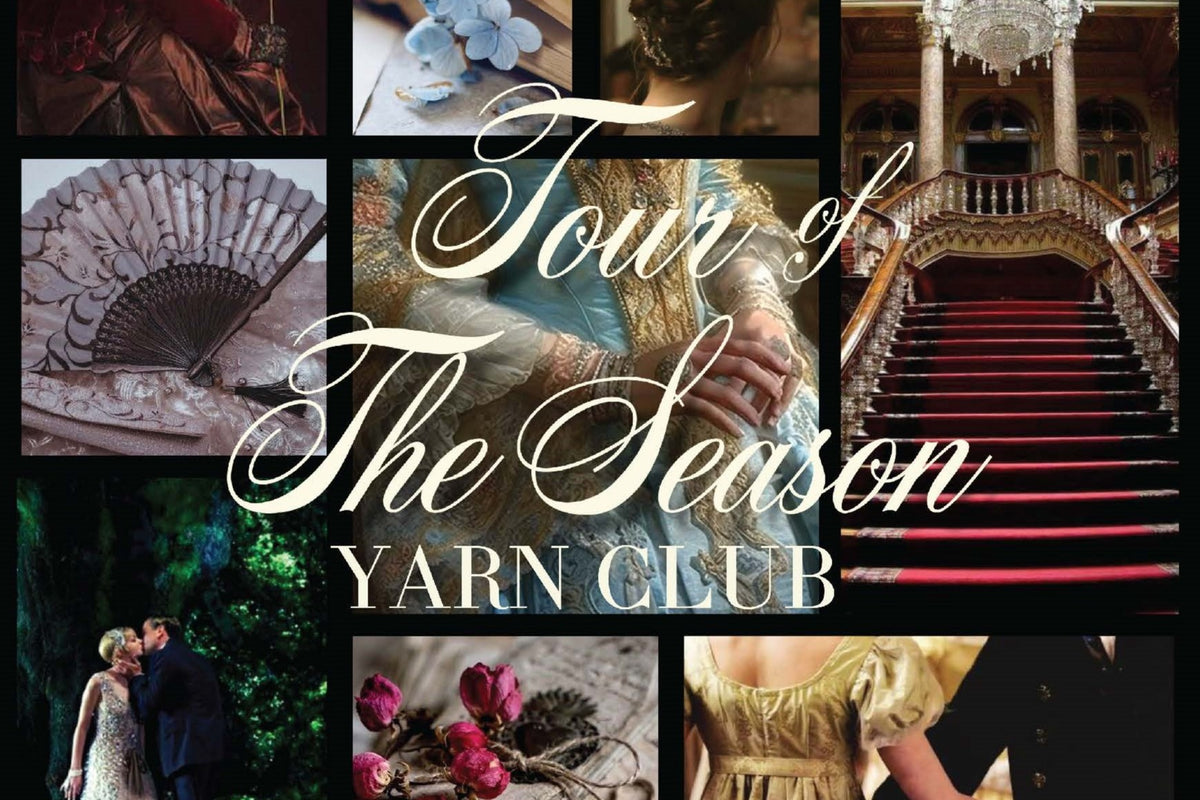 Monthly Hand-dyed Yarn Box - pattern & stitch markers included from Wonderland Yarns