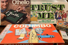 Vintage Board Games Box