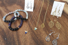 Terra & Flora - Jewelry & Candle Monthly Subscription  Box