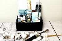 Items inside the 555 ritual box talisman, incense, candle, herbs, spray, instructions, spiritual bath