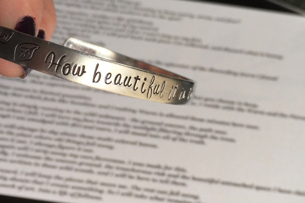 Inspirational Bracelet & Poem Subscription