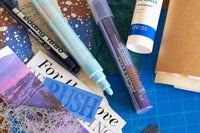 A quarterly subscription box to help you document, discover, and develop your art journaling practice.