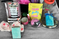 Handmade soap, bath accessories, candles, lotions, face masks, mugs, bath salts, bath bombs. All nourishing products.
