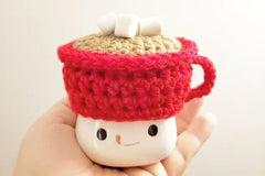 Marshmallow Mug Hat Tiered Tray Decor Box