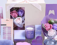 Wine Tumbler Scented Candle Spa Gift Box